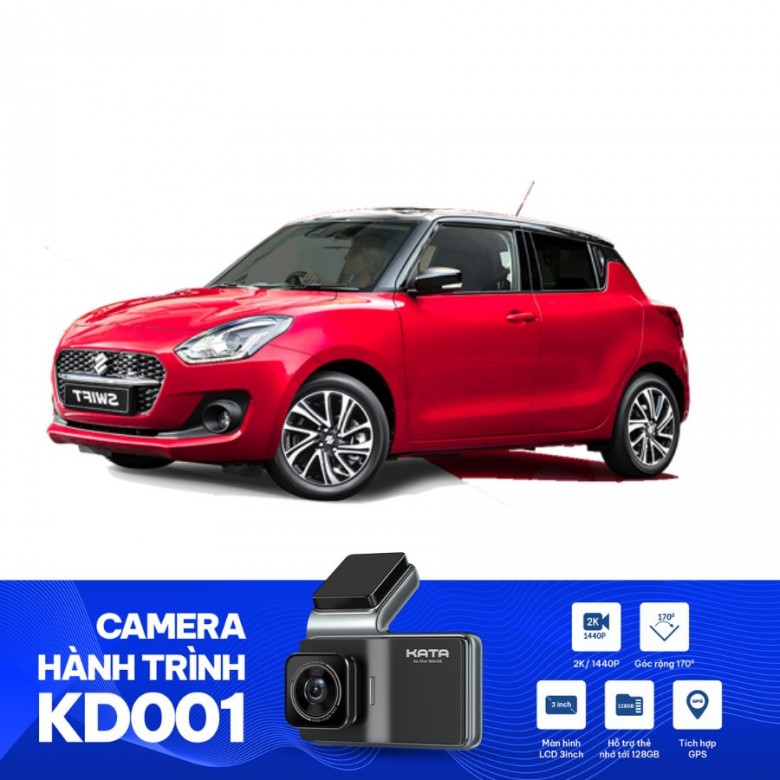 Lắp Camera Hành Trình Tại Hà Nội Cho Suzuki Swift 2021
